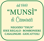 Munsi Idee Regalo Bomboniere Porcellane Thun Zogno Bergamo
